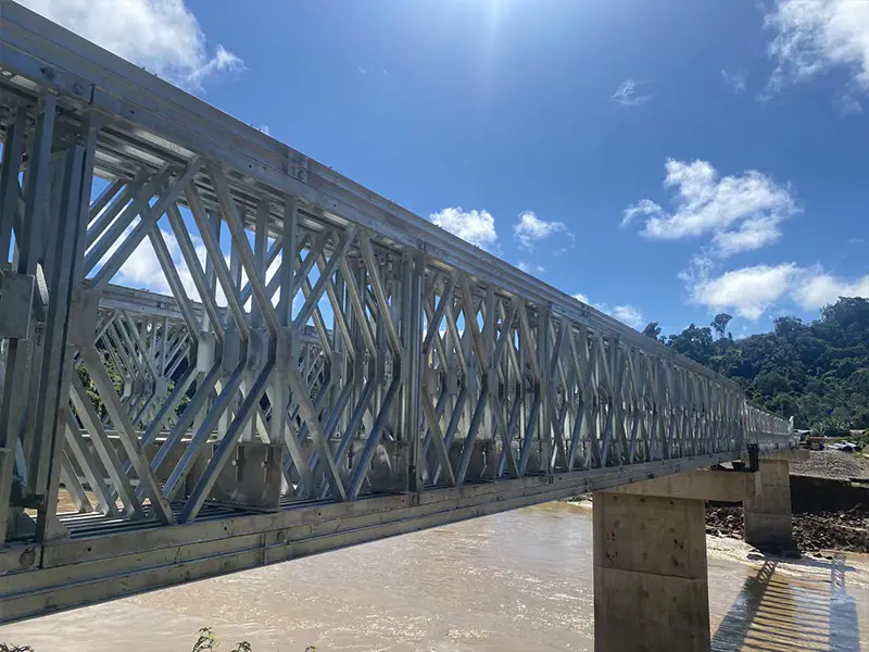108metrový projekt Bailey Bridge v Malajsii