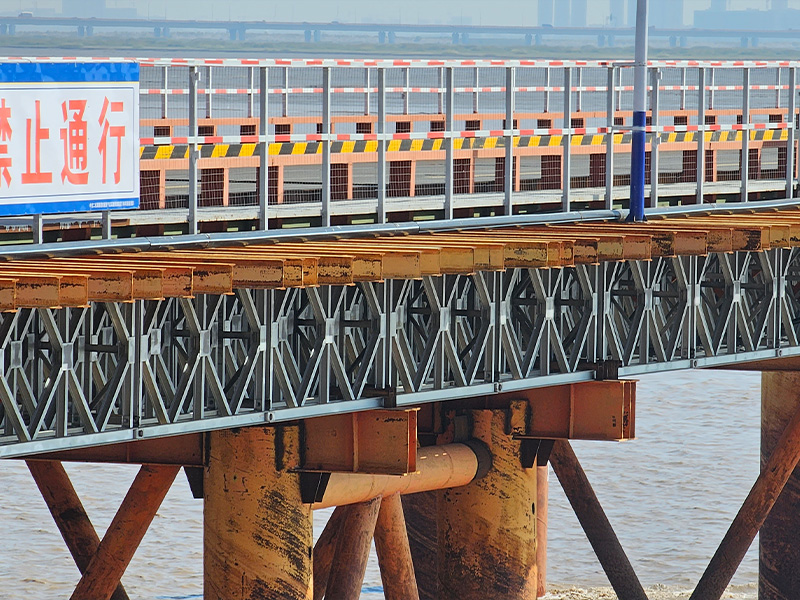 Zhoushan Highway-železniční most
